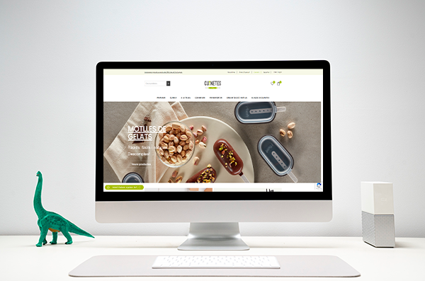 Portfolio arantxaengancha diseño web para Cuinetes Shop